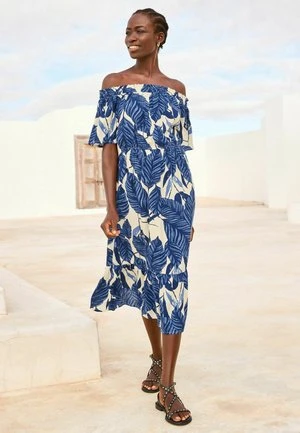 Next OFF SHOULDER STANDARD - Jumpsuit - Aqua Green Animal 4 Next OFF SHOULDER STANDARD - Jumpsuit - Aqua Green Animal – Bild 4