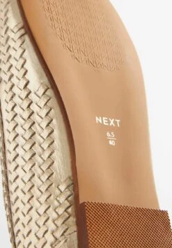 Next FOREVER COMFORT WEAVE - Klassischer Ballerina - Gold -Next a265a4bf08f940da901f921177016cb9