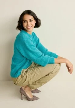 Next CREW NECK STANDARD - Strickpullover - Blue -Next a2907fa9b34b4caebac83ae0026f7119