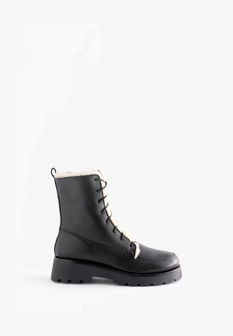 Next FOREVER COMFORT CHUNKY STANDARD - Plateaustiefelette - Black 6 Next FOREVER COMFORT CHUNKY STANDARD - Plateaustiefelette - Black – Bild 6