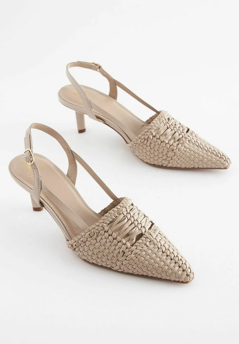 Next FOREVER COMFORT WEAVE SLINGBACK - Pumps - Neutral 2 Next FOREVER COMFORT WEAVE SLINGBACK - Pumps - Neutral – Bild 2