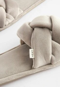 Next PLAIT SLIDER STANDARD - Hausschuh - Mushroom -Next a4b3f66dfe1d4997a1f7e30fc0439ddd