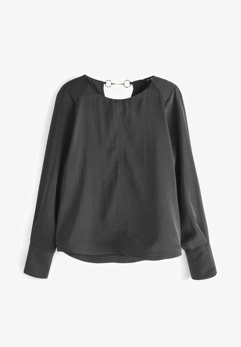 Next LONG SLEEVE DEEP CUFF STANDARD - Bluse - Black 4 Next LONG SLEEVE DEEP CUFF STANDARD - Bluse - Black – Bild 4