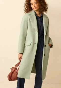 Next STANDARD - Klassischer Mantel - Sage Green -Next a5d3a81ed0a4447390a71159ab05eaf2 1