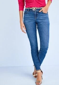 Next LOW RISE STANDARD - Jeans Slim Fit - Dark Blue -Next a663bdbbbeee463a981ff1478acf6f38 1