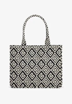 Next JACQUARD STANDARD - Shopping Bag - Black/white -Next a71ca52b9c794adf9b19cd189263936d 1