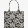 Next JACQUARD STANDARD - Shopping Bag - Black/white