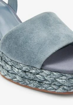 Next FOREVER COMFORT RAFFIA - Espadrille - Blue -Next a738e6b2279a47e1930036f56ea53efc