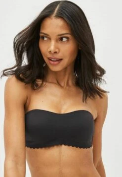 Next 3 PACK SCALLOP NON WIRE - Trägerloser/variabler BH - Black