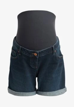 Next MATERNITY MOM STYLE STANDARD - Jeans Shorts - Dark Blue