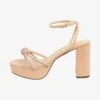Next FOREVER COMFORT BLING TWIST STANDARD - High Heel Sandalette - Rose Gold
