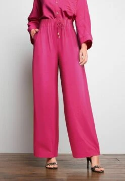 Next WIDE LEG STANDARD - Stoffhose - Pink -Next ad12495b6f5344a6be94f18359fc15fc