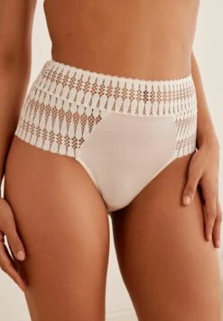 Next GRAPHIC HIGH RISE HIGH LEG - Slip - Cream -Next ae4aa3d9ffd440b2a30e28bd56237a24 1