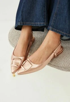 Next FOREVER COMFORT STANDARD - Sling-Ballerina - Rose Gold