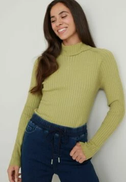 Next DETAIL ROLL NECK - Strickpullover - Green 10 Next DETAIL ROLL NECK - Strickpullover - Green -Next b0d718ff58534383a7e9c496dbce1ec6 1