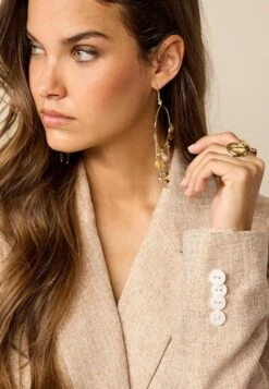 Next TEXTURED DOUBLE BREASTED STANDARD - Kurzmantel - Natural -Next b121f394daa0438bb22aa37a0e16cf87