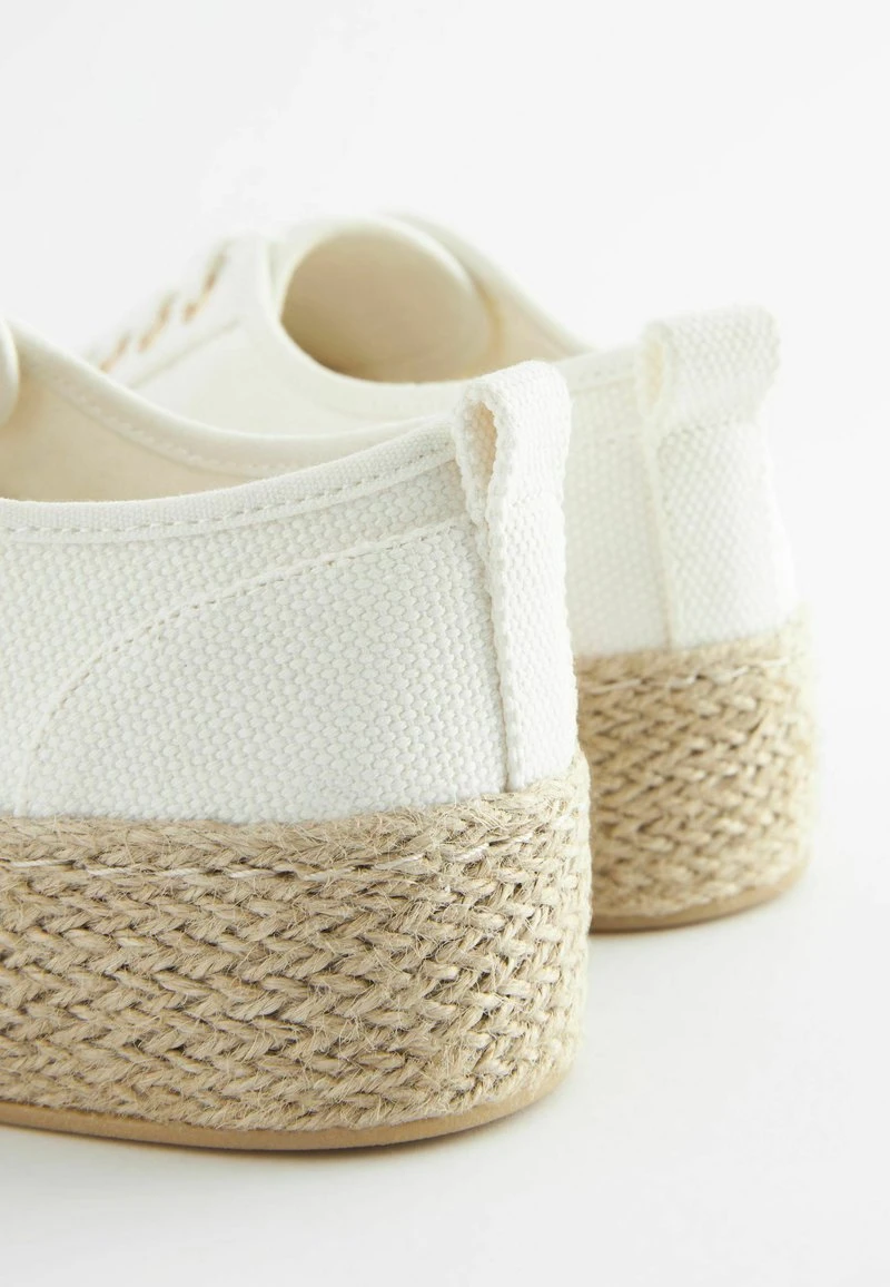 Next FOREVER COMFORT FLATFORM - Espadrille - White 4 Next FOREVER COMFORT FLATFORM - Espadrille - White – Bild 4