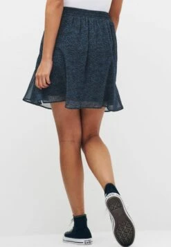 Next STANDARD - A-Linien-Rock - Blue Black Animal Print -Next b29dfea17fd2441790b9e51c4e6c0e6d