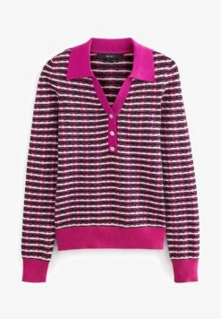 Next GEM BUTTON GEOMETRIC STANDARD - Strickpullover - Pink 10 Next GEM BUTTON GEOMETRIC STANDARD - Strickpullover - Pink -Next b328620b044f4666ade1d44e2495bcbb