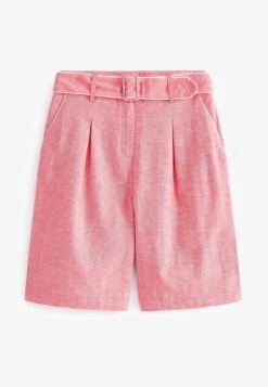 Next SMART BELTED CITY STANDARD - Shorts - Pink -Next b389ad2419ac4743b373f01d5266d2a7