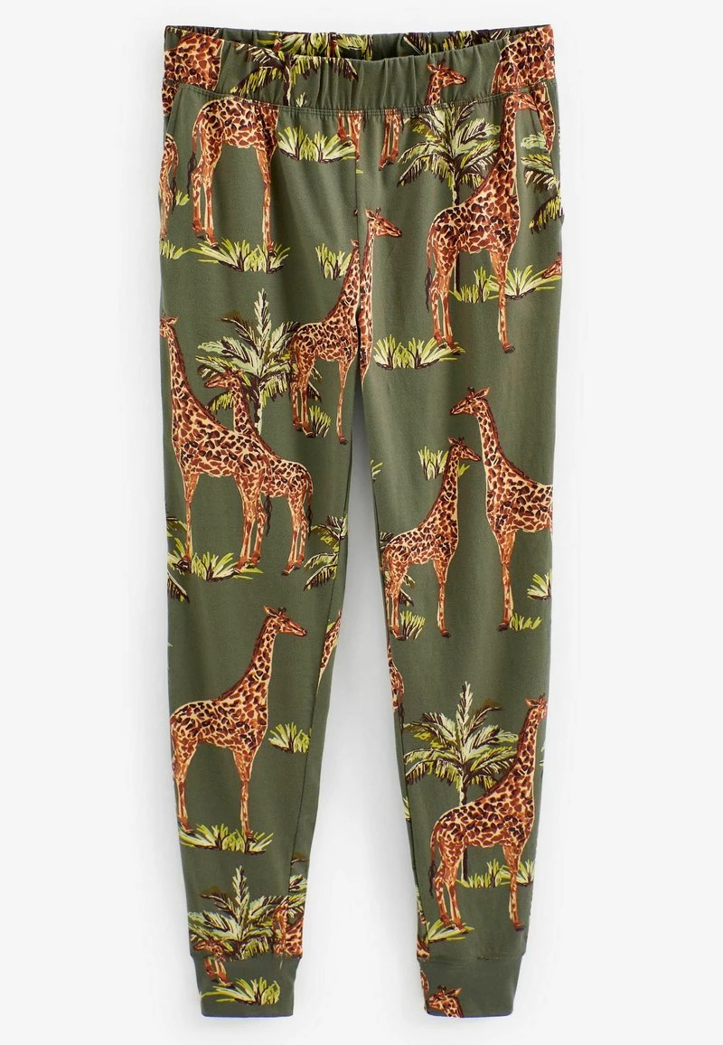 Next LONG SLEEVE SET - Nachtwäsche Set - Khaki Green Giraffe 6 Next LONG SLEEVE SET - Nachtwäsche Set - Khaki Green Giraffe – Bild 6