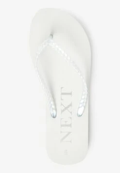 Next PLAITED - Zehentrenner - White -Next b4c56fdf68b54126a39fcccc876f3497