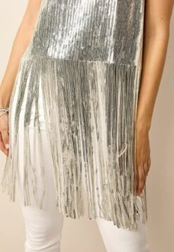 Next SPARKLE STANDARD - Bluse - Silver -Next b50aee0938a04cf7812d538093c42764