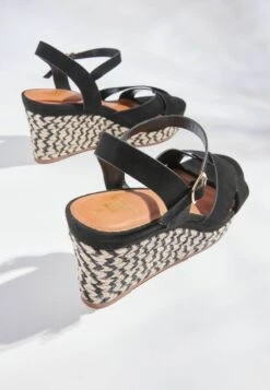Next FOREVER COMFORT OPEN TOE - Espadrille - Black -Next b5b2df05931f424cb50f757404780956