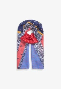 Next LEAF PRINT LIGHTWEIGHT STANDARD - Schal - Red -Next b5f302b2d7e04ad889f93dbd5ff492fa