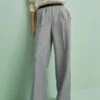 Next WAISTBAND DETAIL - Stoffhose - Grey