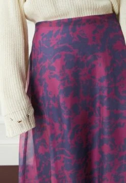 Next MIDI STANDARD - A-Linien-Rock - Purple Pink Smudge Print -Next b9692692315a408492d6078001cf5af4
