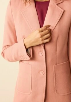 Next POCKET DETAIL SINGLE BREASTED STANDARD - Kurzmantel - Pink -Next b987ccb9851b4428a4c8e8aaa78cce62