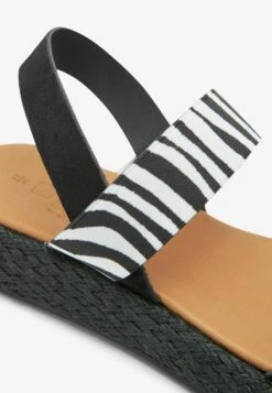 Next FOREVER COMFORT STANDARD - Plateausandalette - Animal -Next b9e94967af6a4240b1be239dc32bba08