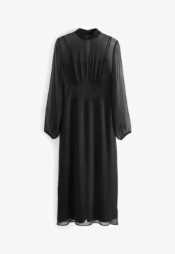 Next LONG SLEEVE SHEER LAYER - Freizeitkleid - Navy Blue 11 Next LONG SLEEVE SHEER LAYER - Freizeitkleid - Navy Blue -Next bad308f30cc6445989e5f6eb8a277af8