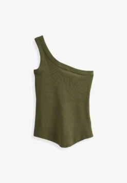 Next ONE SHOULDER STANDARD - Top - Khaki Green -Next bb44b02ca7cf44d0aaf469e937957006