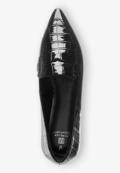 Next FOREVER COMFORT POINTED TOE STANDARD - Slipper - Black -Next bb747d10d0c74f3ba3a5e9e273da712e