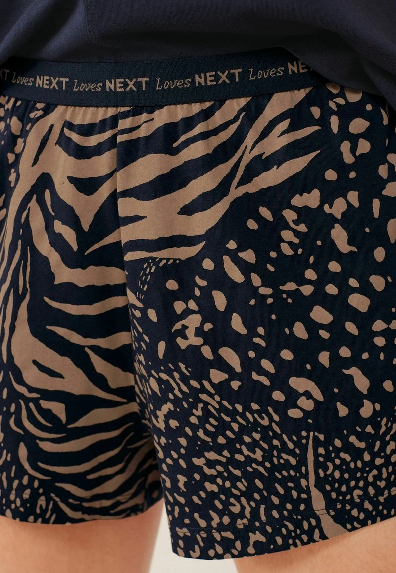 Next SET - Nachtwäsche Set - Navy Blue Animal 3 Next SET - Nachtwäsche Set - Navy Blue Animal – Bild 3