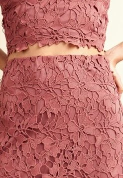 Next CO ORD PLISSE FITTED MIDI STANDARD - Bleistiftrock - Black -Next bbe55d5d647f4cc1a06d1e5e4d9e1cb8