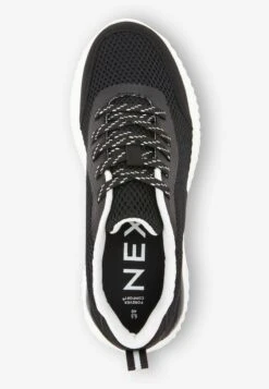 Next ACTIVE GYM STANDARD - Sneaker Low - Black White -Next bbed4ec5d9ea4804984eb361b7e0c2ac