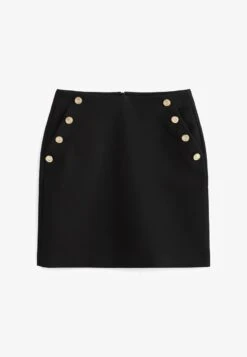 Next TAILORED BUTTON DETAIL STANDARD - A-Linien-Rock - Black 10 Next TAILORED BUTTON DETAIL STANDARD - A-Linien-Rock - Black -Next bd7ec178881b435cb1e5a588f260c747