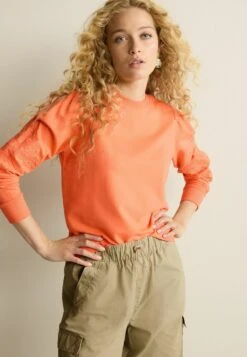 Next BRODERIE SLEEVE - Sweatshirt - Orange -Next be1f466ff47c44848125f39b7c6a313d 1