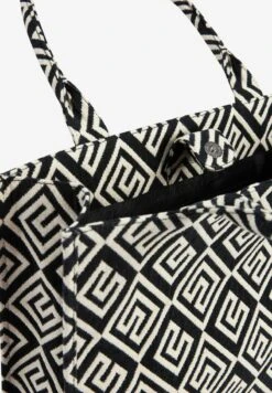Next JACQUARD STANDARD - Shopping Bag - Black/white -Next bec14d1c0429419c805cbdf721a4e4a2