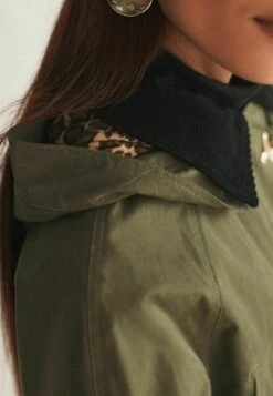 Next Klassischer Mantel - Khaki Green