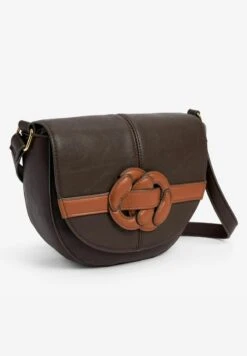 Next SADDLE KNOT STANDARD - Umhängetasche - Chocolate Brown -Next c040de66041d4e98bc0934e885fc1daa