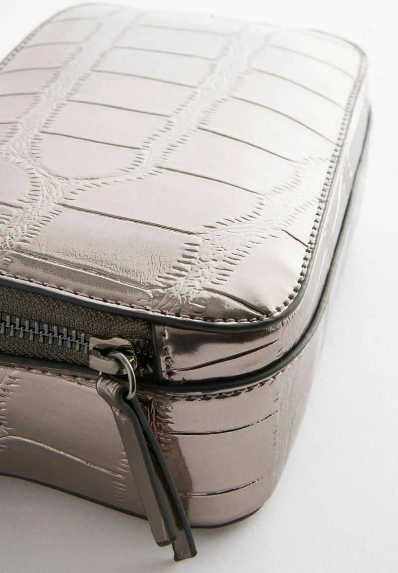 Next CROC EFFECT - Umhängetasche - Pewter 5 Next CROC EFFECT - Umhängetasche - Pewter – Bild 5