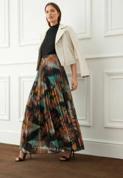 Next STANDARD - Faltenrock - Black Fern Print -Next c1b2d091f33c495f8819d53983052d68 1