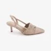 Next FOREVER COMFORT WEAVE SLINGBACK - Pumps - Neutral