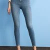 Next POWER STRETCH STANDARD - Jeans Skinny Fit - Mid Blue Denim