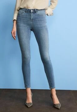 Next POWER STRETCH STANDARD - Jeans Skinny Fit - Mid Blue Denim