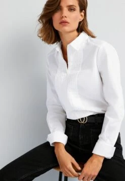 Next LONG SLEEVE - Bluse - White -Next c668a5be971e418581a2870e327af7c7